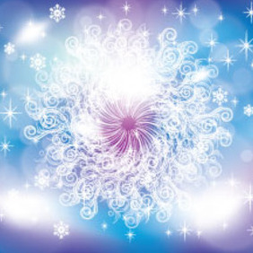 Blue New Ornaments Free Vector Graphic - Kostenloses vector #214075