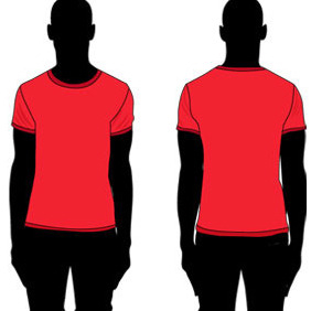 FREE VECTOR T-SHIRT TEMPLATE - Free vector #214455