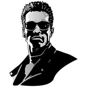 Arnold Schwarzenegger Vector - Free vector #215355