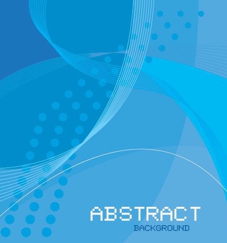 Abstract Blue Background 2 - vector gratuit #216435 