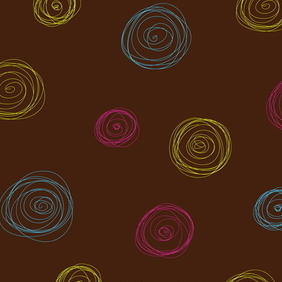 Abstract Curly Background - vector gratuit #218445 