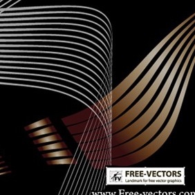 Flowing Curves Vector-1 - vector #218585 gratis