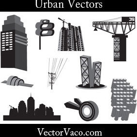 Cool Urban Vectors - vector #221155 gratis