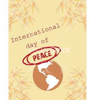 Free international day of peace vector - vector #222535 gratis
