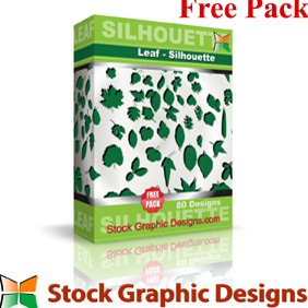 Leaf Silhouettes - vector #222605 gratis