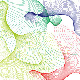 Flowing Curves - Free vector #222765
