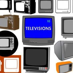 Vector Televisions - Free vector #223325