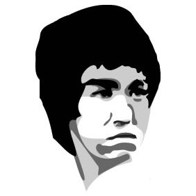Bruce Lee - vector #224105 gratis