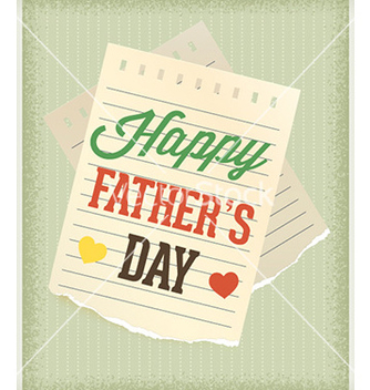 Free fathers day vector - vector gratuit #224775 