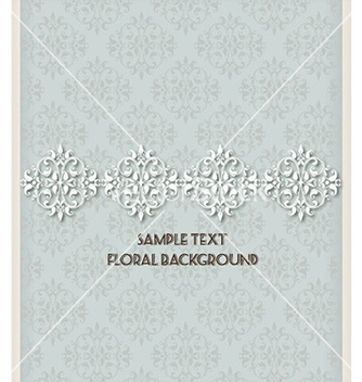 Free floral background vector - Free vector #225465