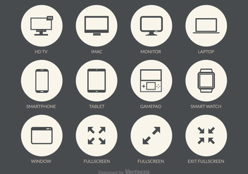 Free Screens Vector Icons - Free vector #272375