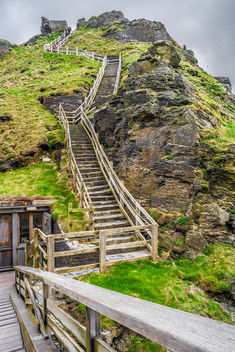 The Tintagel castle, Cornwall, United Kingdom - image gratuit #292295 