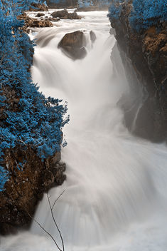 Blue Dorwin Falls - HDR - Free image #300645