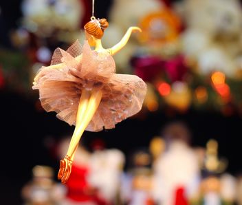 Christmas ballet girl decoration - image gratuit #302385 