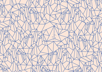 Abstract Gemstone Pattern Background - vector #302585 gratis