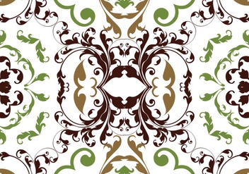 Seamless floral pattern vector - vector gratuit #302635 