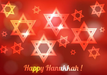 Free Hanukkah Blured Vector - vector gratuit #302715 
