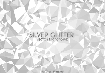 Free Silver Low Poly Vector Background - Kostenloses vector #303885