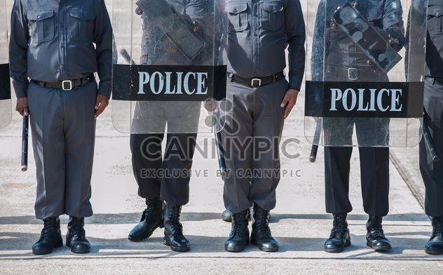 Policemen the parade ground - Free image #304645