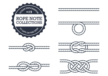 Rope Knot Collections - Kostenloses vector #305065