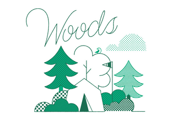 Free Woods Vector - Kostenloses vector #305835