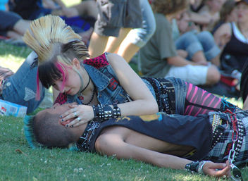 punks in love - бесплатный image #307625