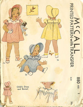 Baby Dress Pattern - image #309645 gratis