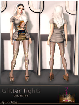 [LeeZu!] Glitter Tights AD - бесплатный image #315485