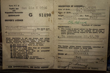 1978 Drivers License - image #319335 gratis