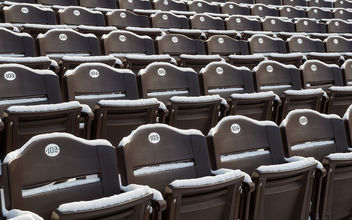 William & Mary - Snow-Covered Amphitheater Seating - Free image #321255