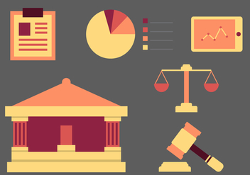 Free Law Office Vector Icons #7 - бесплатный vector #326585
