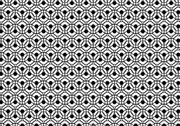 Black And White Circle Pattern - Kostenloses vector #326685