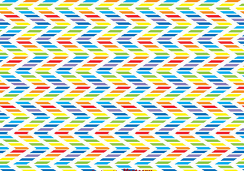 Rainbow Zig Zag Background - vector #326695 gratis