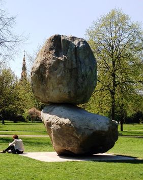 Huge stones in Hyde park, London - Free image #328405