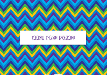 Colorful Chevron Background - vector gratuit #330495 