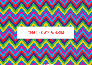 Colorful Chevron Background - Free vector #331215