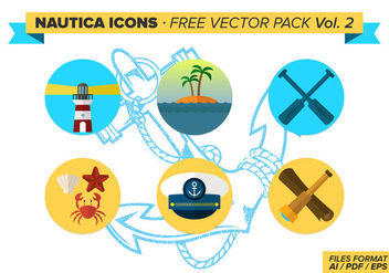 Nautica Icons Free Vector Pack Vol. 2 - vector gratuit #333995 