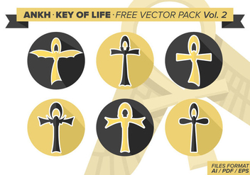 Ankh Key Of Life Free Vector Pack Vol. 2 - Kostenloses vector #334565