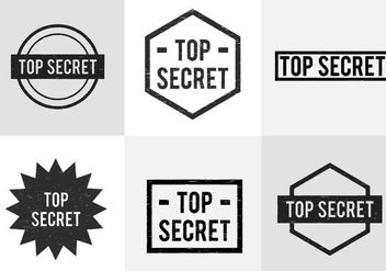 Top Secret Stamp - vector #334635 gratis