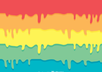 Colorful Paint Drip Background - Kostenloses vector #335605