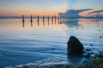 Amazing sea at sunrise - бесплатный image #338575