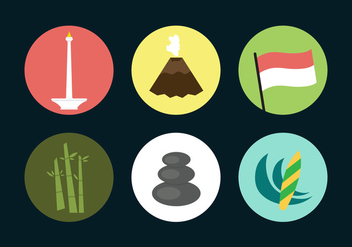 Indonesia Vector Icons - Free vector #338655