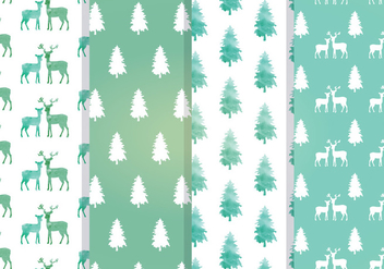 Vector Seamless Patterns - Free vector #339375