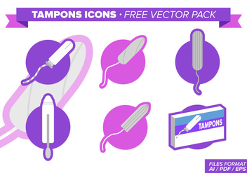 Tampons Icons Free Vector Pack - бесплатный vector #341575