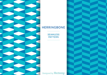 Free Herringbone Patterns Vector - Free vector #342965