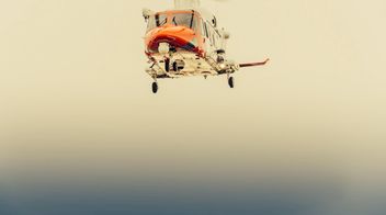 Air Sea Rescue helicopter Dorset Weymouth uk - бесплатный image #343995