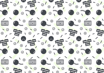 Free Robber and Police Patterns #2 - vector gratuit #345195 