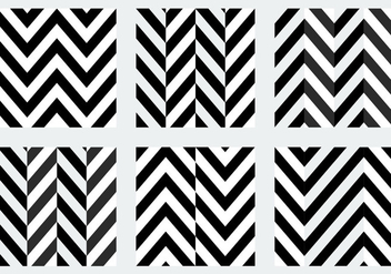 Free Black and White Herringbone Patterns - vector gratuit #345445 