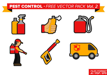 Pest Control Free Vector Pack Vol. 2 - Kostenloses vector #346395