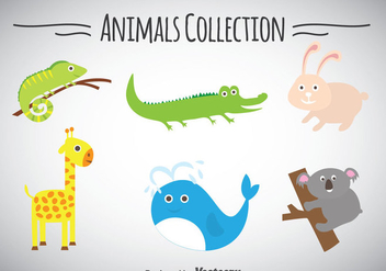 Animals Collection - бесплатный vector #347335